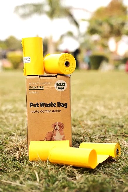 Compostable Pet Poop Bags — compostable packaging by Packin Club