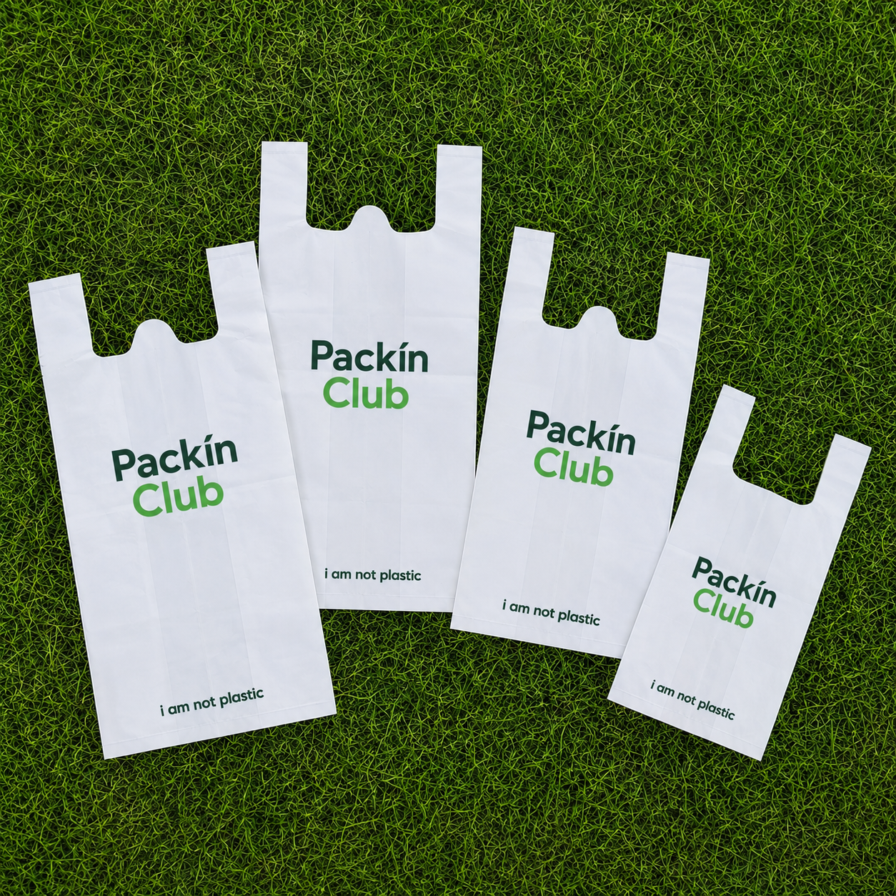 Compostable Carry Bags (W-cut, U-cut)