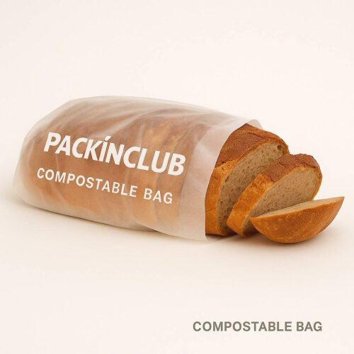 Compostable Bread Pouch — compostable packaging by Packin Club