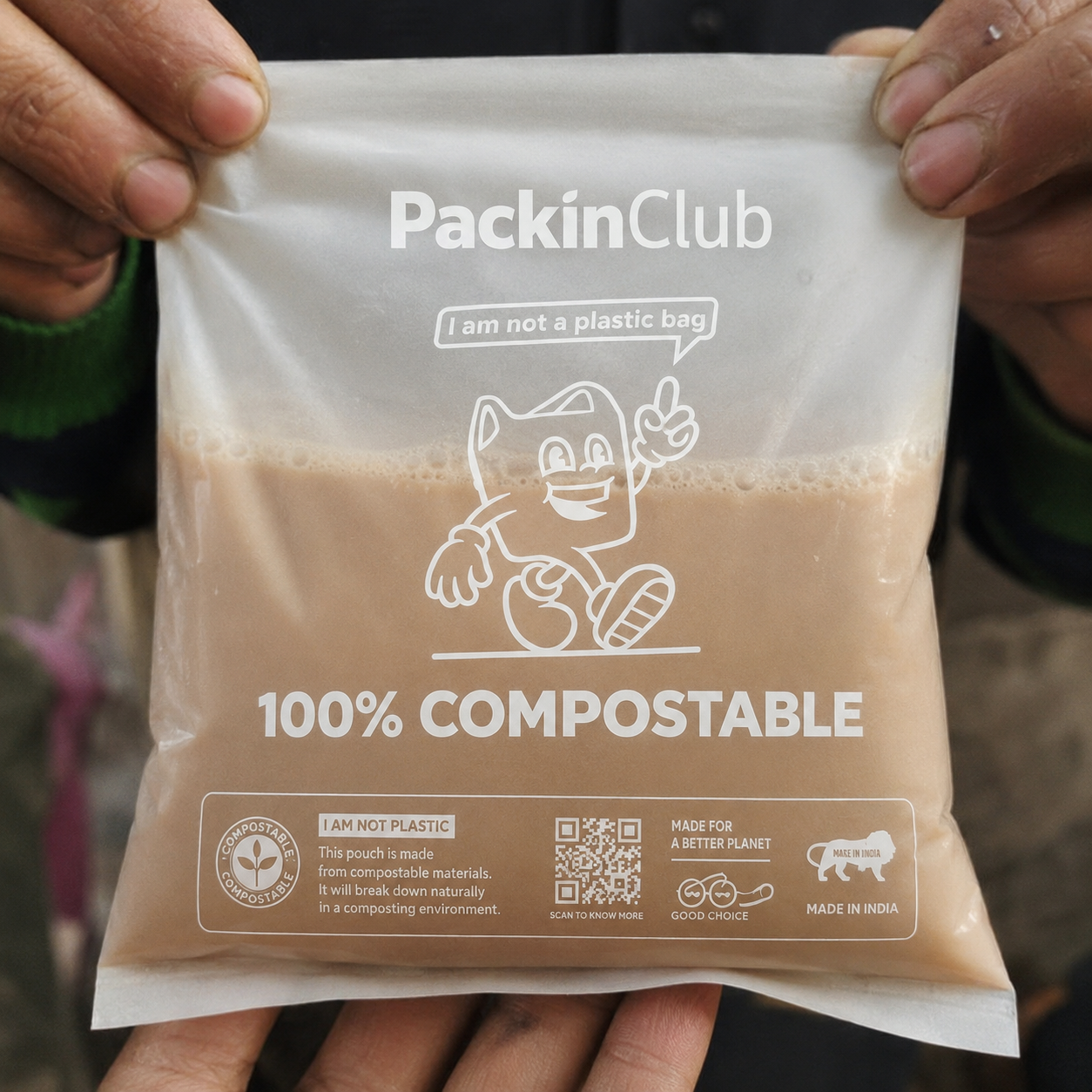 Compostable Hot Liquid Pouches