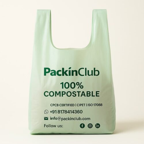 Compostable Carry Bags (W-cut, U-cut)