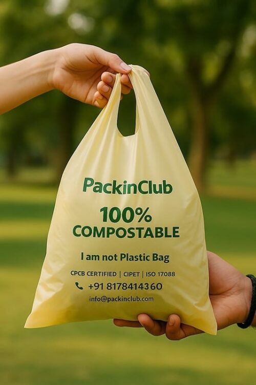 Compostable Carry Bags (W-cut, U-cut) - Image 6
