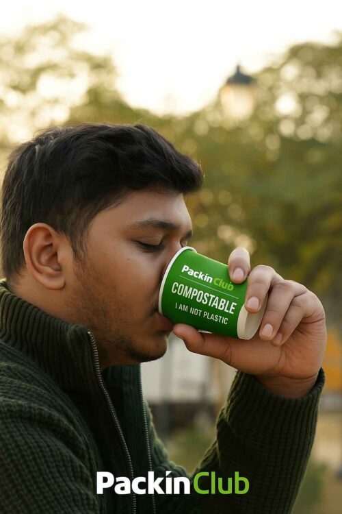 Compostable PLA Coated Paper Cups - Image 3