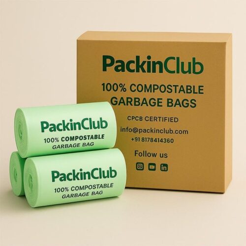 Compostable Garbage Bag on Roll