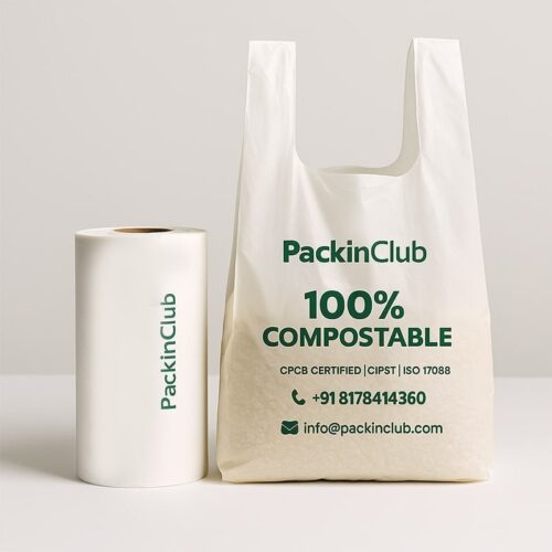 Compostable Carry Bags on Roll - Image 2