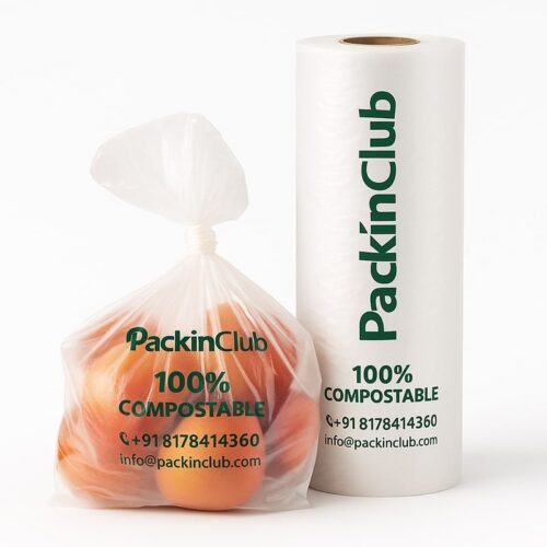 Compostable Grocery Bags on Roll - Image 2