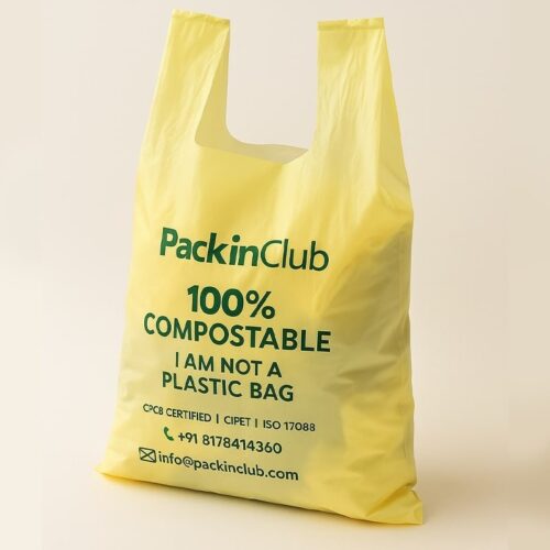 Compostable Carry Bags (W-cut, U-cut) - Image 4