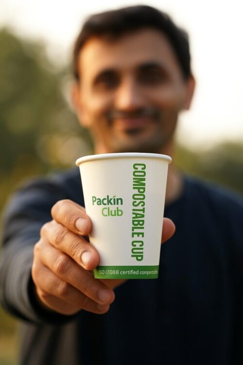 Compostable PLA Coated Paper Cups - Image 2